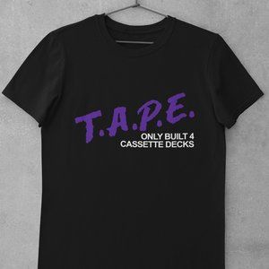 Purple Tape Shirt, Only Built 4 Cassette Decks